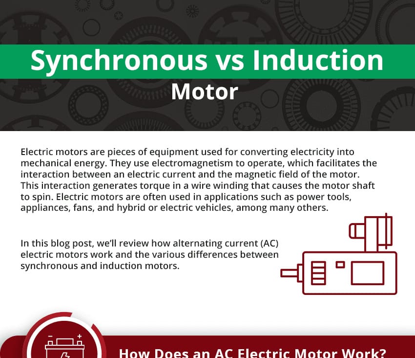 Synchronous Motor Vs Induction Motor - Infoupdate.org